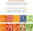 KOIOS Upgraded Juicer Machines, Cold Press Juicer, Slow Masticating Juicers with Two Speed Modes, Juicer Extractor for fruits and veggies, Reverse Fun